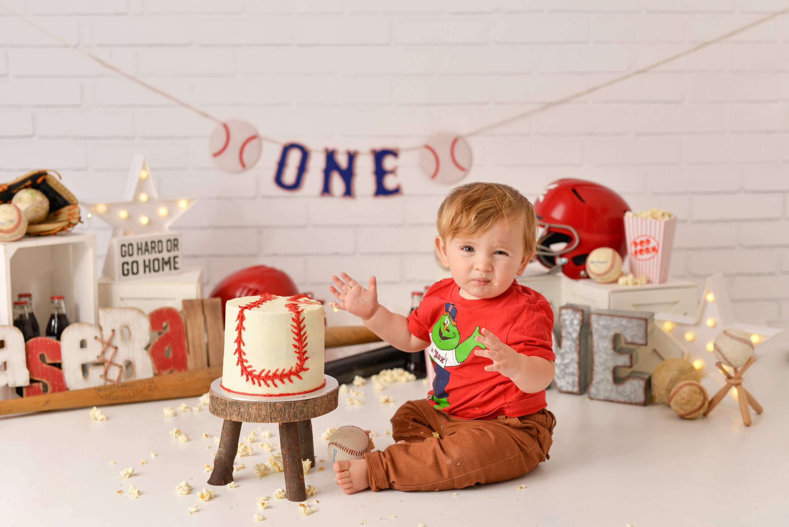 Callum baseball session lakenheath cake smash photographer